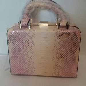Women's snakeskin purse